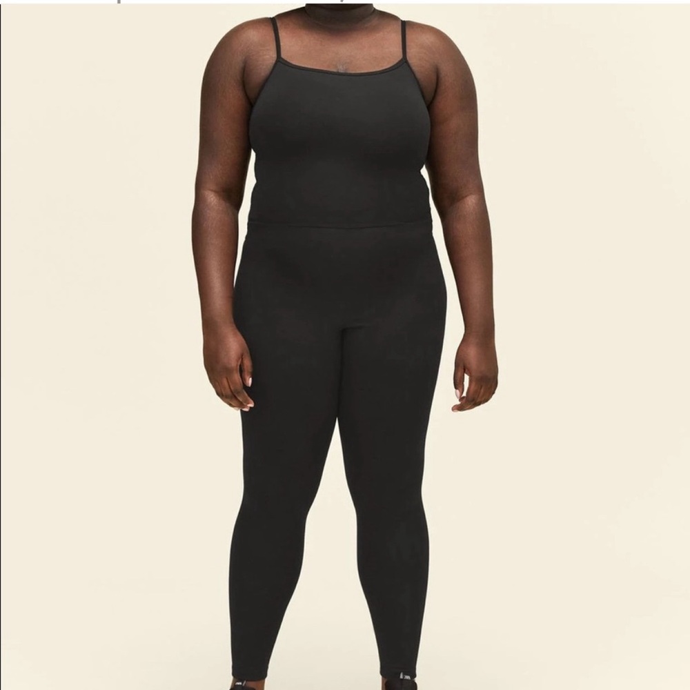 Girlfriend Collective Unitard in black